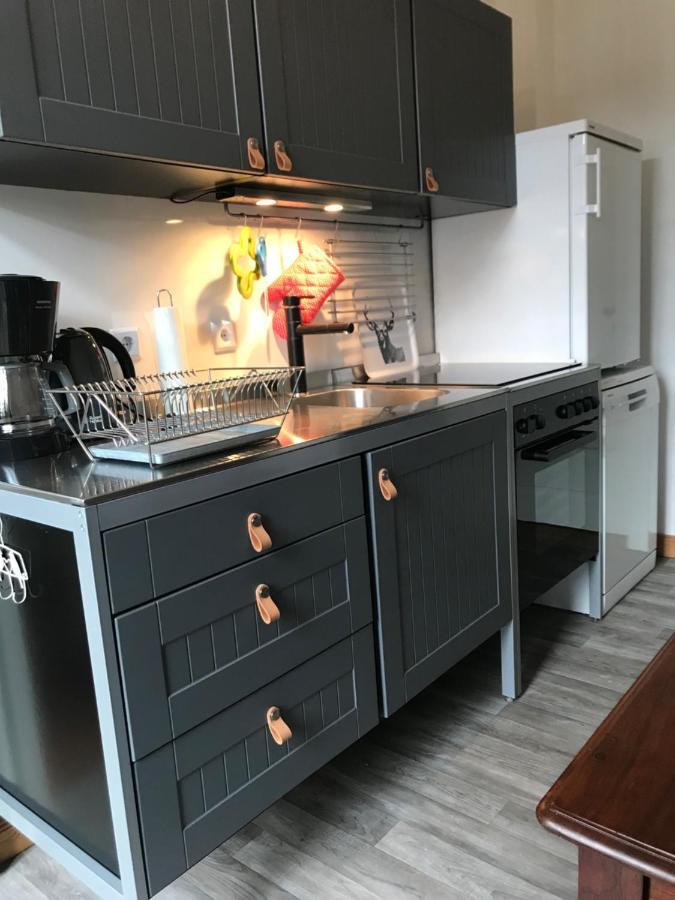 Ferienwohnung Schoenwaelder Mit Kleiner Terrasse Und Wall Box Buxtehude Kültér fotó